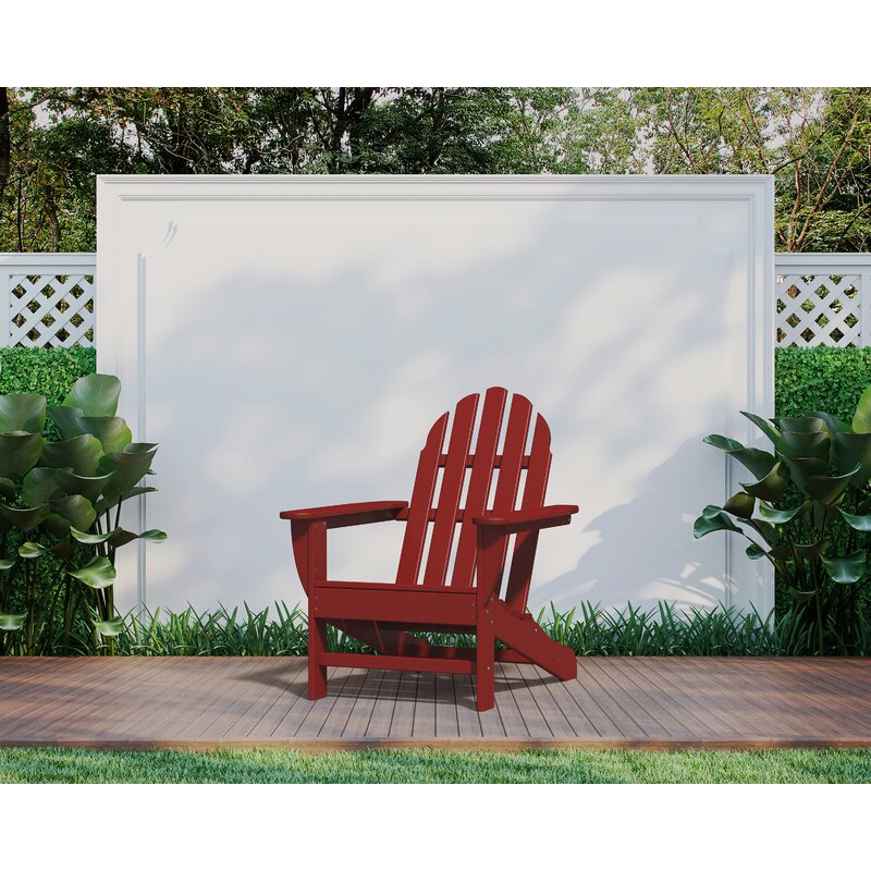 Classic Adirondack Plastic Chair & Reviews | Birch Lane